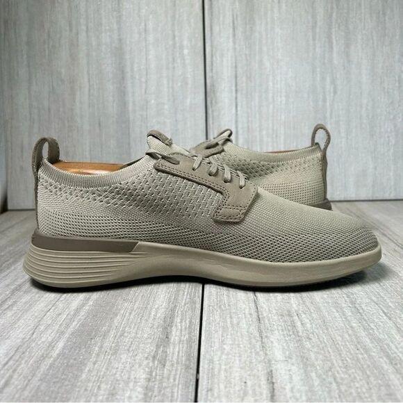 Wolf and Shepherd SwiftKnit Grey Knit Casual Derby Oxford Dress Shoe Mens Size 7 - Picture 4 of 10